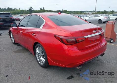 2021 Infiniti Q50 Luxe z USA, uszkodzony, nr VIN JN1EV7BP9MM701549